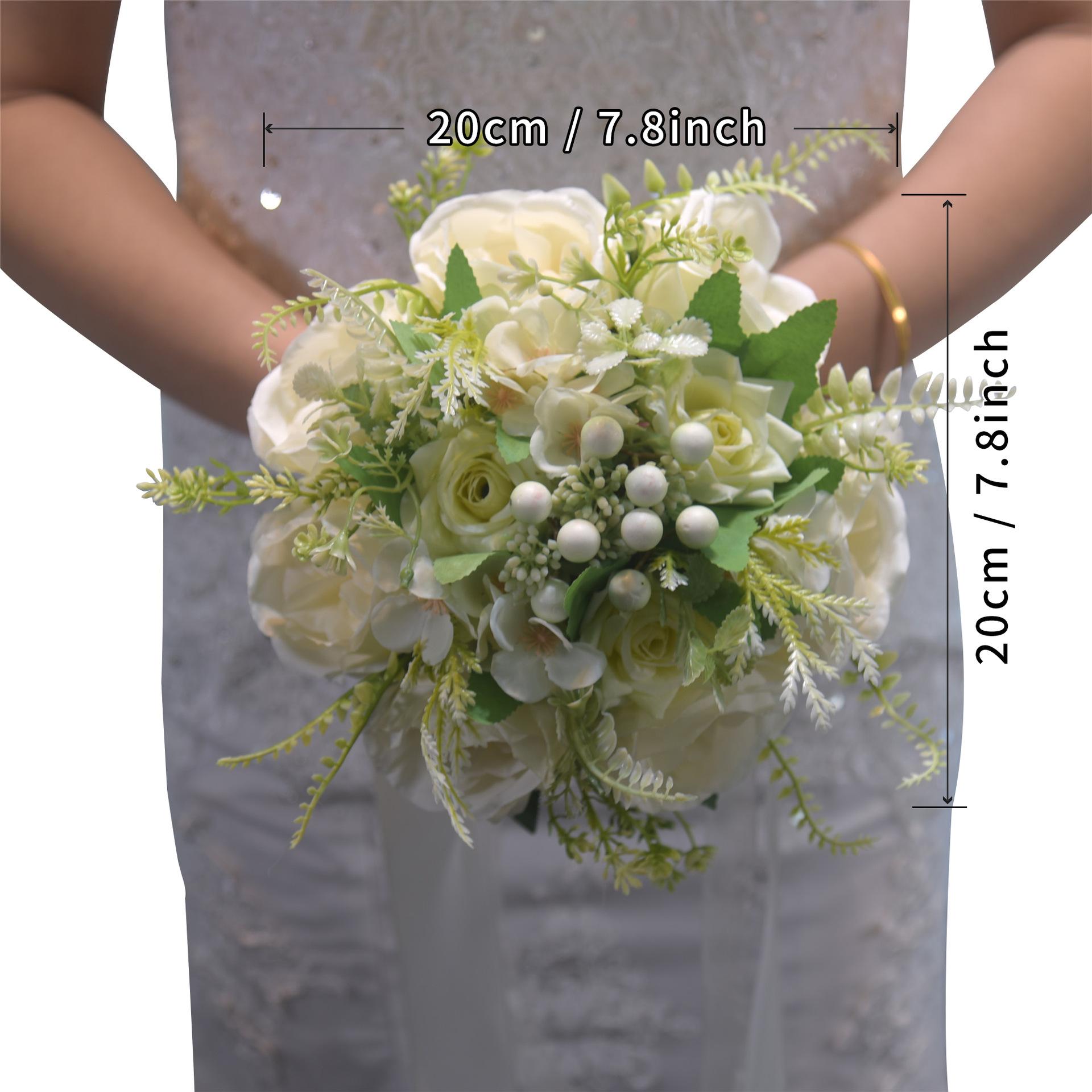 111 eternal angel bridal bouquet bridal wedding marriage license simulation bouquet bride photo props bridal bouquet