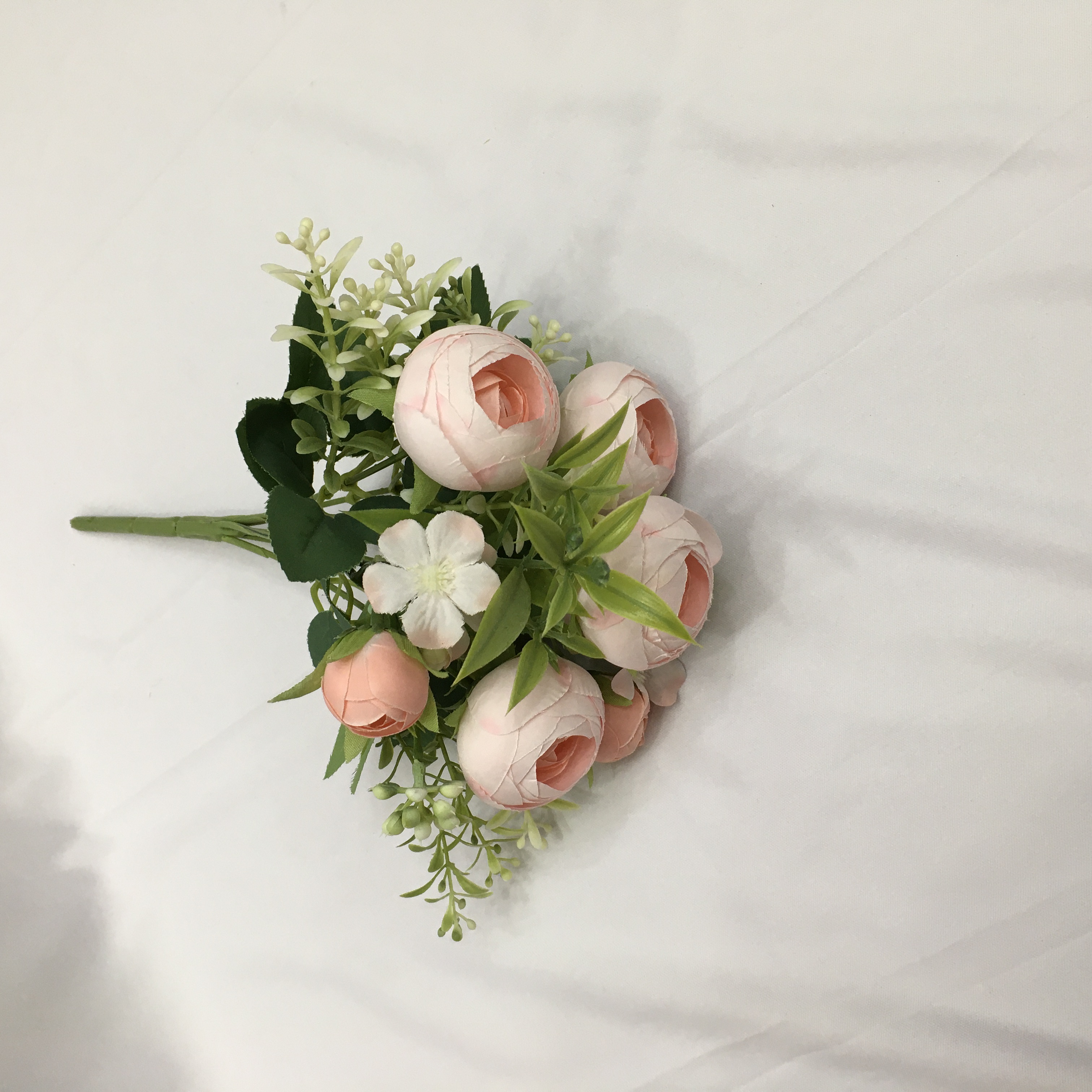 客厅仿真花假花婚庆布置6叉大茶苞详情1