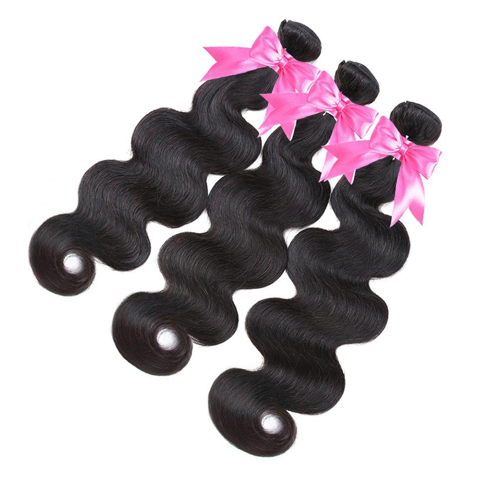 28 30inch Body Wave Human Hair Bundles Real Person Smooth Hair Extension Bleakable #27