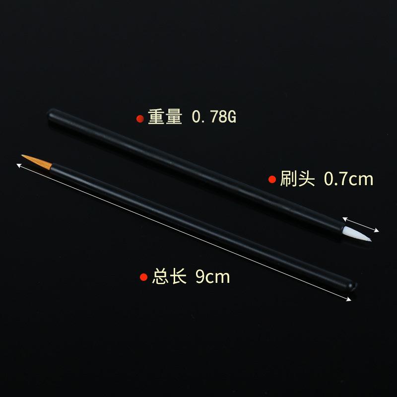 crystal rod eyeliner brush disposable/fiber eyeliner/lip liner makeup brush beauty tools wholesale