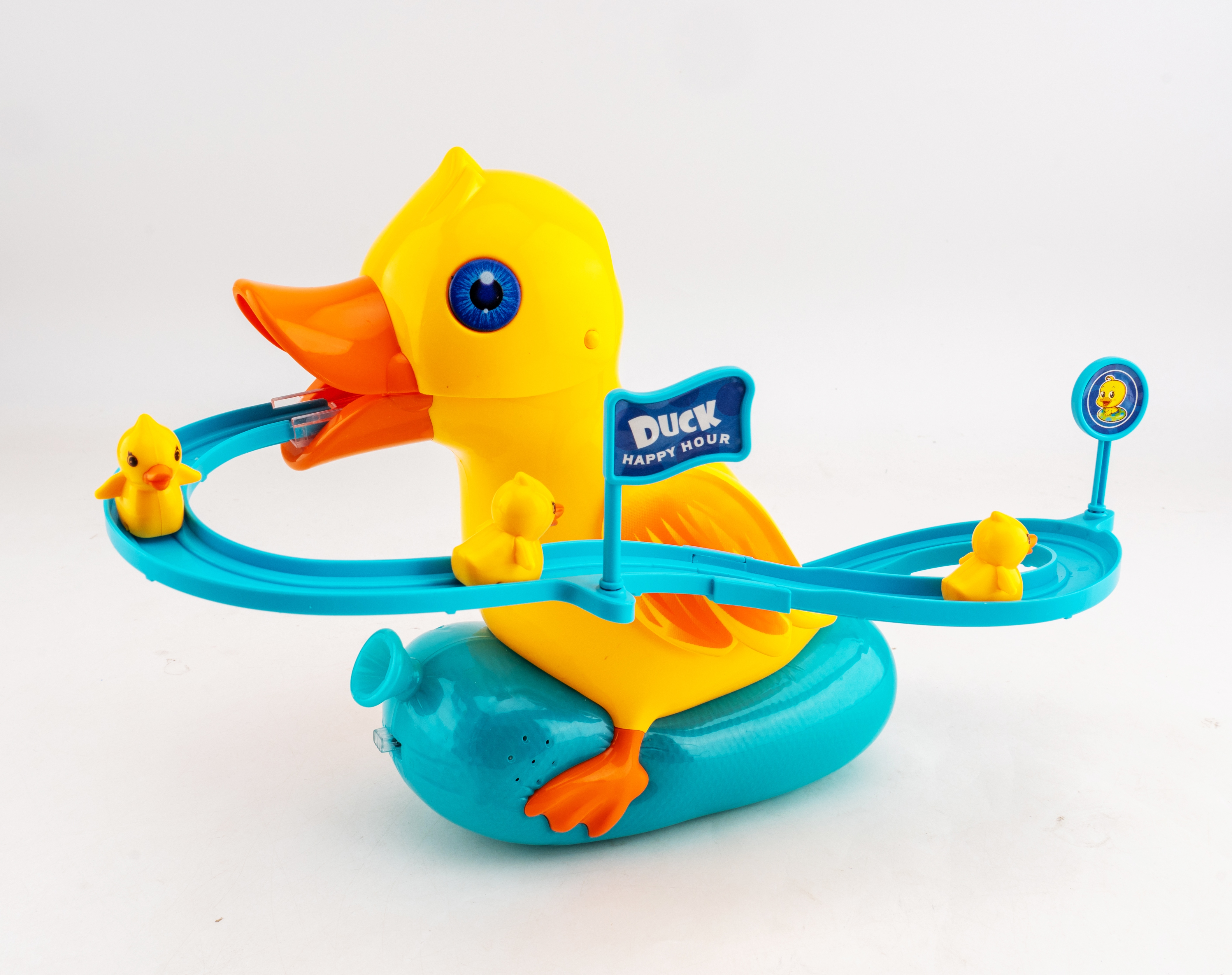 小鸭子爬楼梯 鸭子滑梯轨道玩具 外贸玩具 电动玩具 智能玩具 TOYS 小黄鸭玩具 JUGUETE详情1