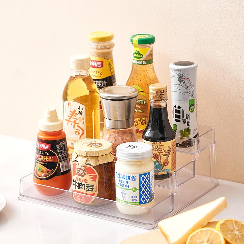 seasoning jar kitchen storage box storage rack storage box organizing box step creative kitchen storage rack