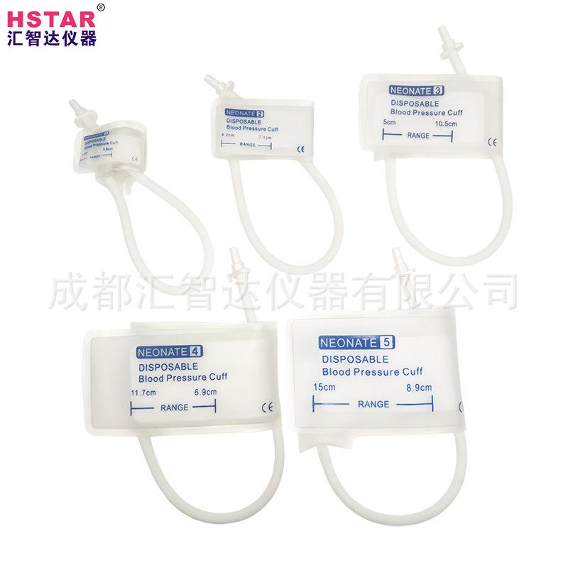 tpu neonate bp cuff monitor blood pressure monitor newborn reuse single tube sphygmomanometer cuff sleeve