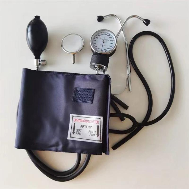 liquid-free manual sphygmomanometer with stethoscope arm blood pressure meter aneroid sphygmomanometer old-fashioned Application Scenario