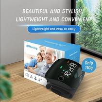 Blood Pressure Monitor Wrist Voice Broadcast Rechargeable Touch Screen Multilingual