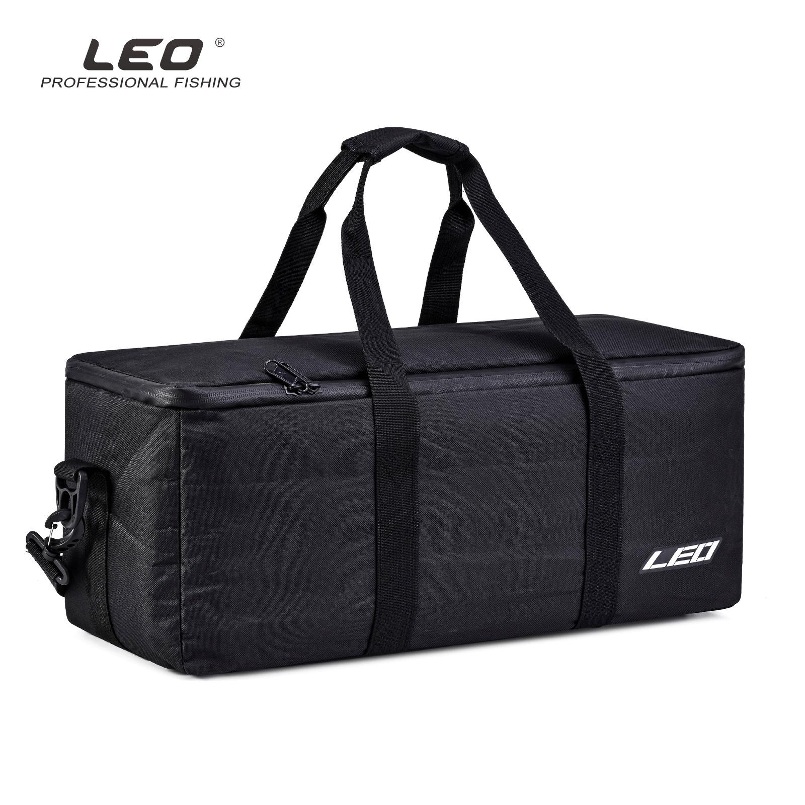 LEO/乐欧28248【长方体冰钓包55cm】手提单肩户外路亚垂钓鱼竿包产品图