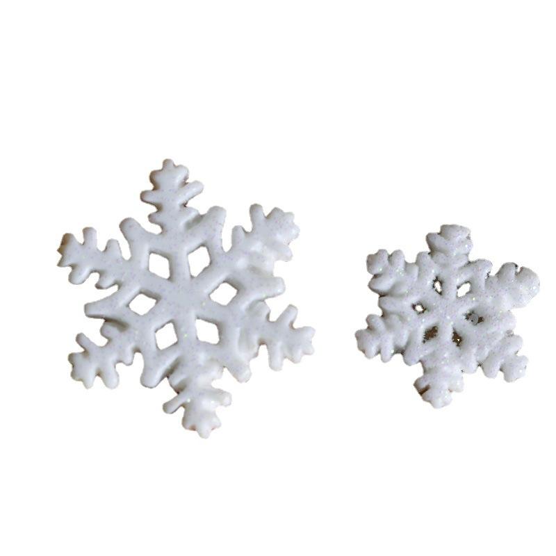 moss micro landscape landscaping material diy ornaments accessories christmas snowflake mini small ornaments cell phone shell accessories Item Picture