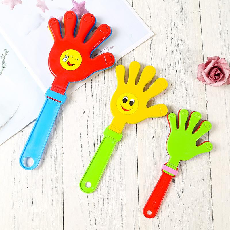 large clap trap clapping device plastic toy applauding bats clapping hand palm shooting cheering props refueling props