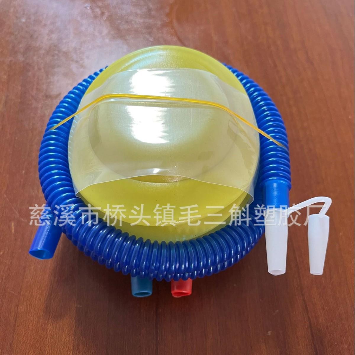 supply high quality foot pump foot pedal tire pump 4-inch foot-operated inflator tire pump yoga ball jumping horse air pump