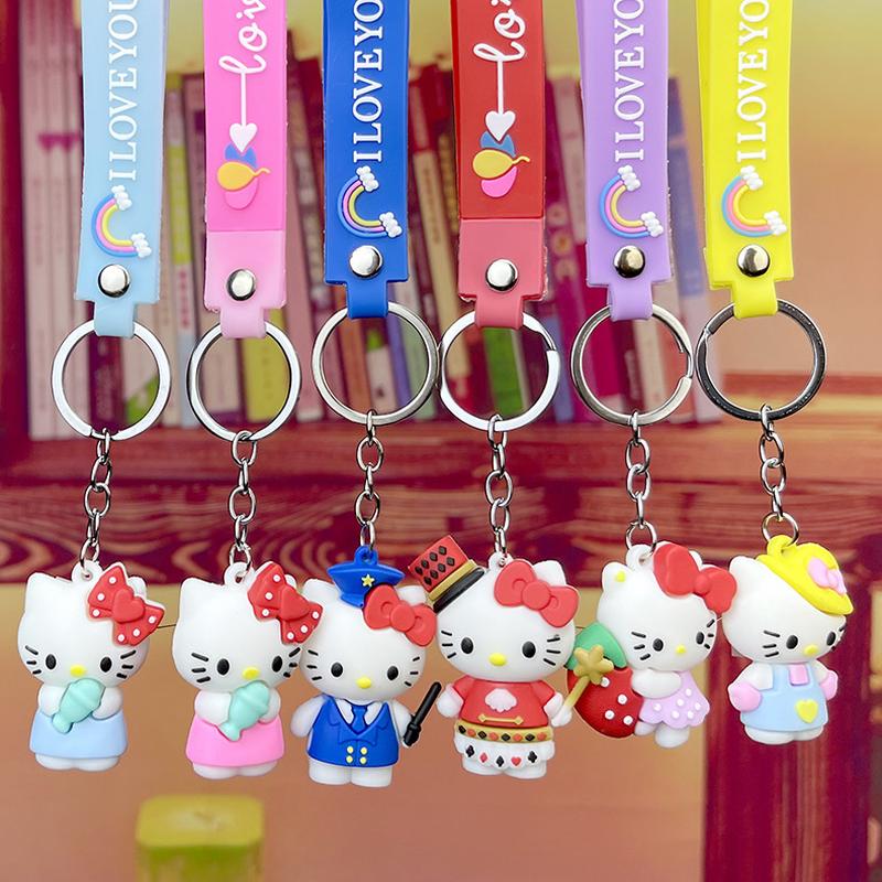 Hello Kitty Keychain Girl Bag Ornaments