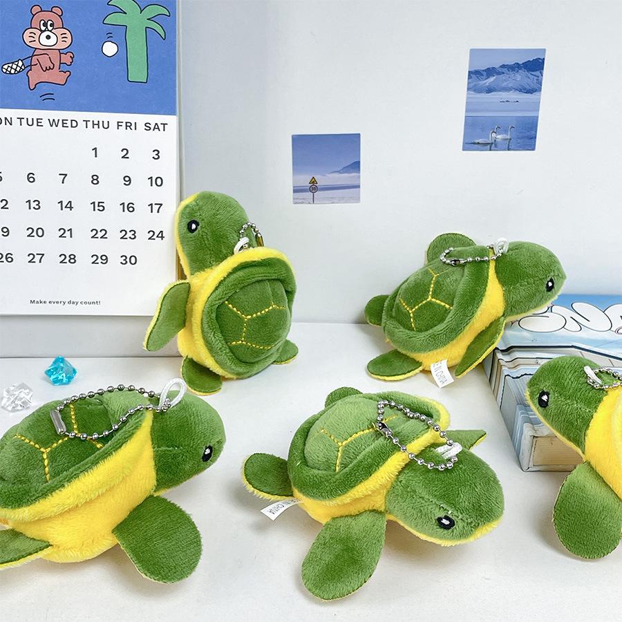 new little turtle turtle plush toy cell phone bag keychain doll pendant doll small gift wholesale Application Scenario