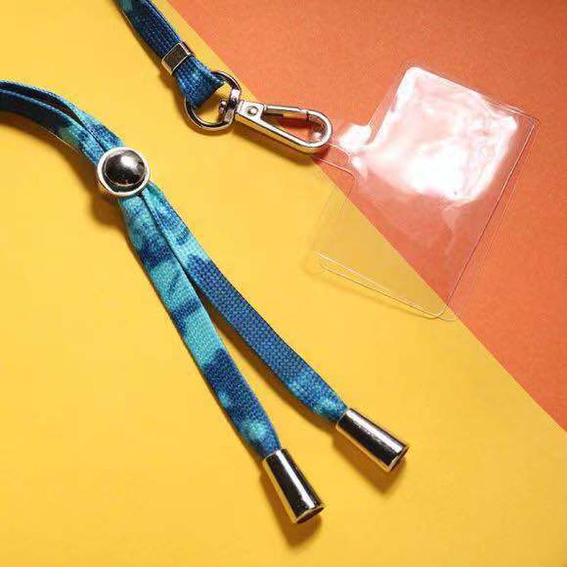 cell phone lanyard long mobile phone strap adjustable crossbody strap phone case gasket fixed card clip wholesale Item Picture