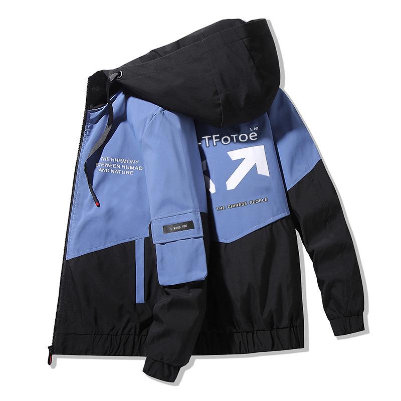 Men's Coat Spring and Autumn Boys Jacket Workwear Men's Coat Trendy Men's Autumn Coat Men's Cross-Border Men's Clothing Spring and Autumn