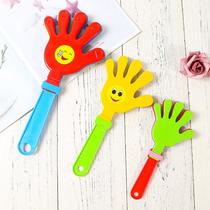 large clap trap clapping device plastic toy applauding bats clapping hand palm shooting cheering props refueling props