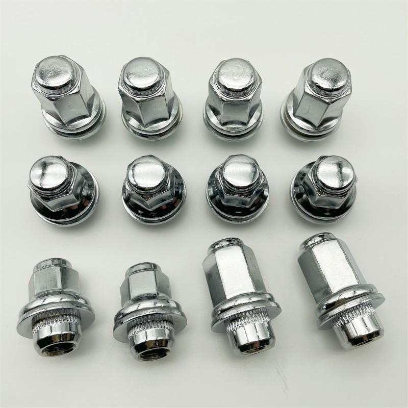 Suitable for GWM Haval H2h9 Solid Integrated with Gasket for Tire Retrofitting Screw Nut Automobile Hub Nut