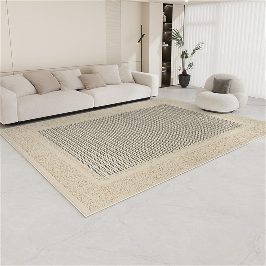wilton woven home carpet quiet style light luxury living room bedroom bedside blanket simple modern bed & breakfast style carpet details Picture