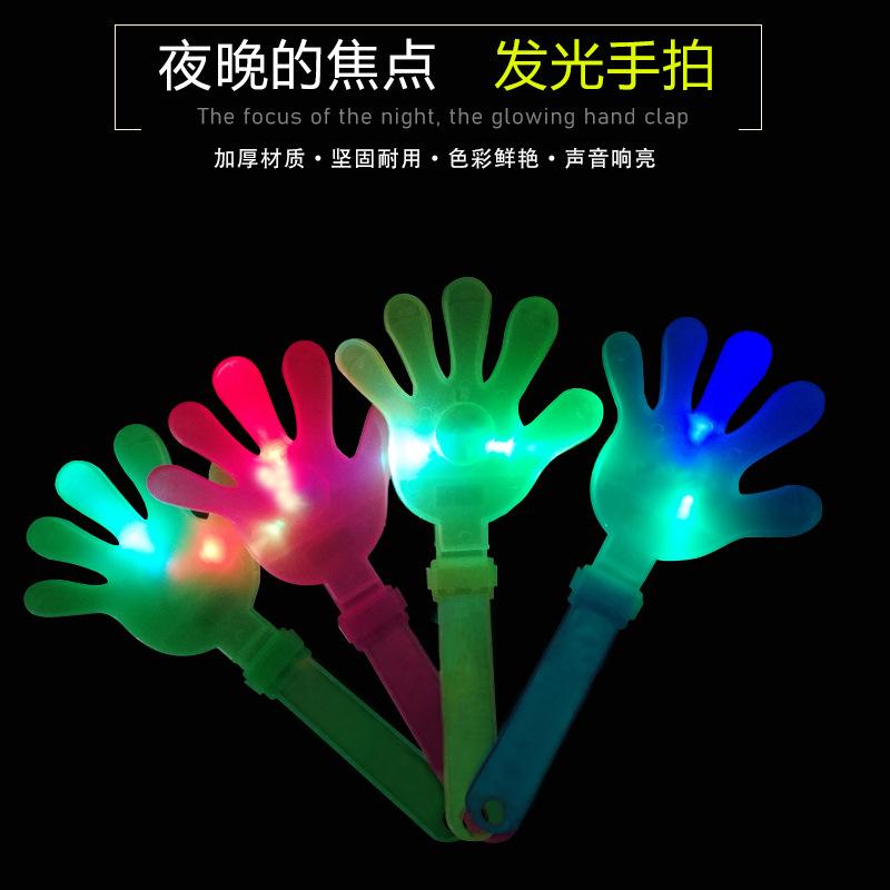 28cm large luminous palm racket clap trap claps clap hands applauding bats clap trap concert promotion wholesale