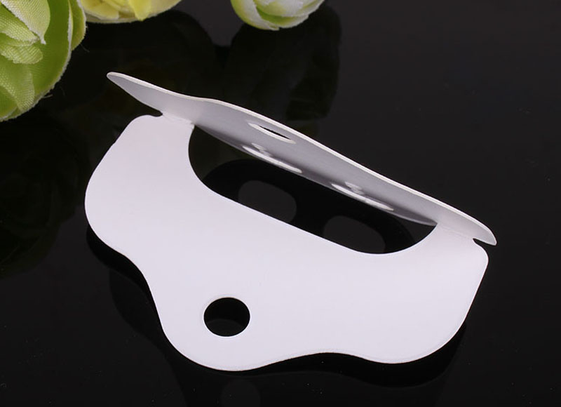 Factory direct sales of packaging accessories, necklaces, cards, white cardboard, universal folding hanging cards, 100 pieces per auction pic 4