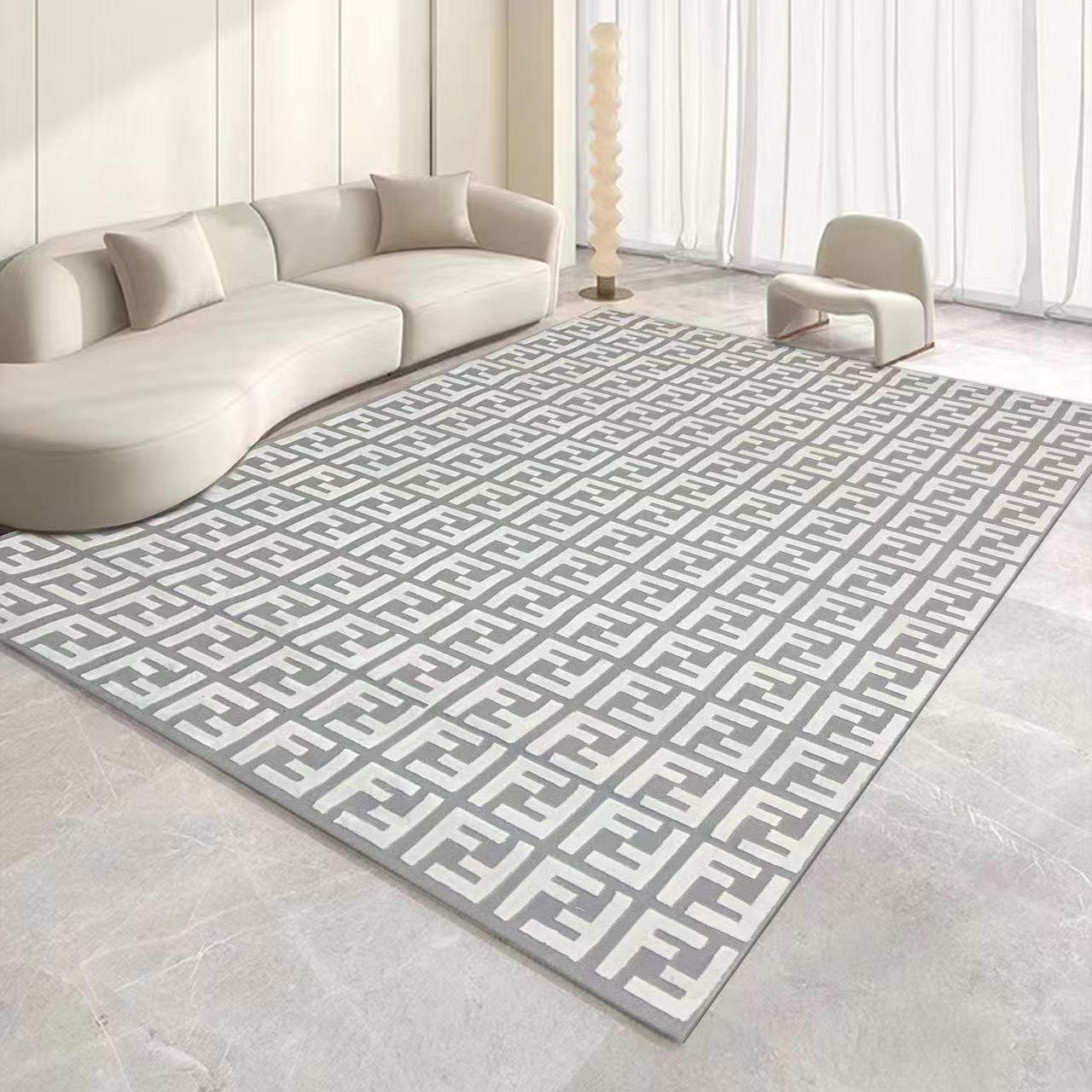 wilton woven home carpet quiet style light luxury living room bedroom bedside blanket simple modern bed & breakfast style carpet Application Scenario