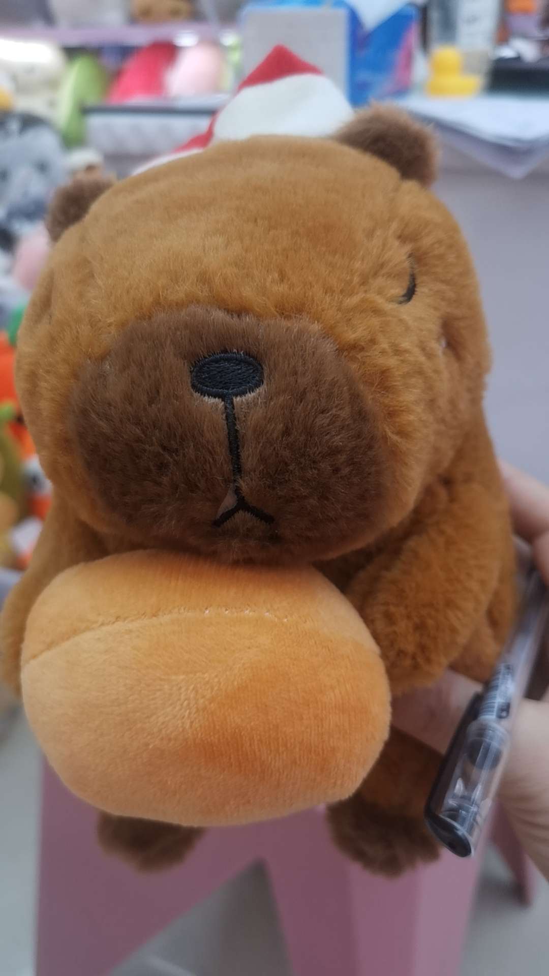 Peluche capibarra muñeca molusca muñeca muñeca peluche para niños muñeca muñeca peluche suave detail image 2