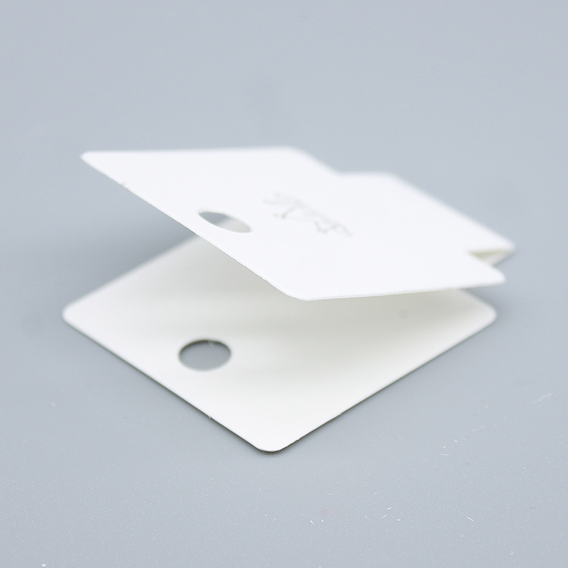 厂家直销 包装饰品项链手链卡片 特种白卡纸板 韩版通用纸卡吊卡 有现货100个一拍详情4