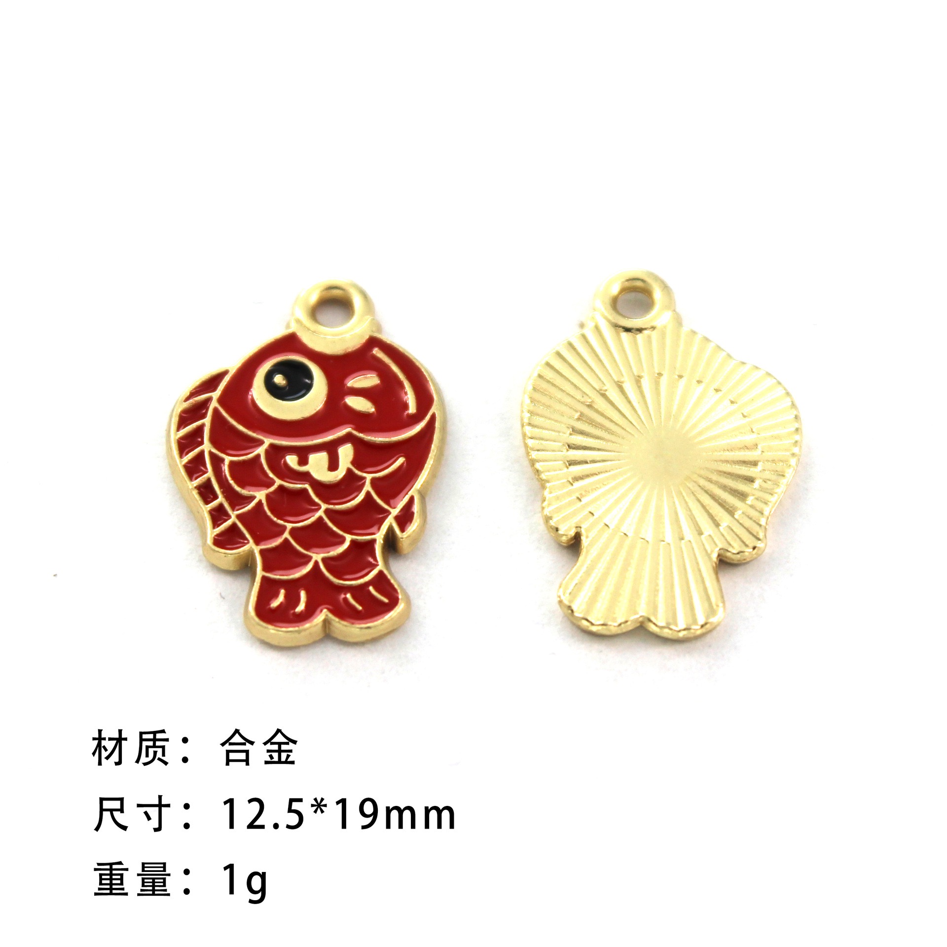 "Guardian Jewelry, high-end alloy accessories, handcrafted DIY jewelry accessories, unique design and creative jewelry, high-quality and durable jewelry accessories, earrings, pendants, keychains, pendants, tens of millions of taels, money-bringing pig accessories. detail image 12
