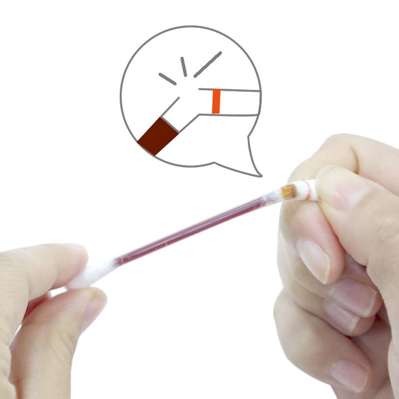 hons medincal iodophor cotton swab disinfectant cotton swab iodine cotton ball navel disinfection cleaning wound care broken 50 pcs Specification drawing