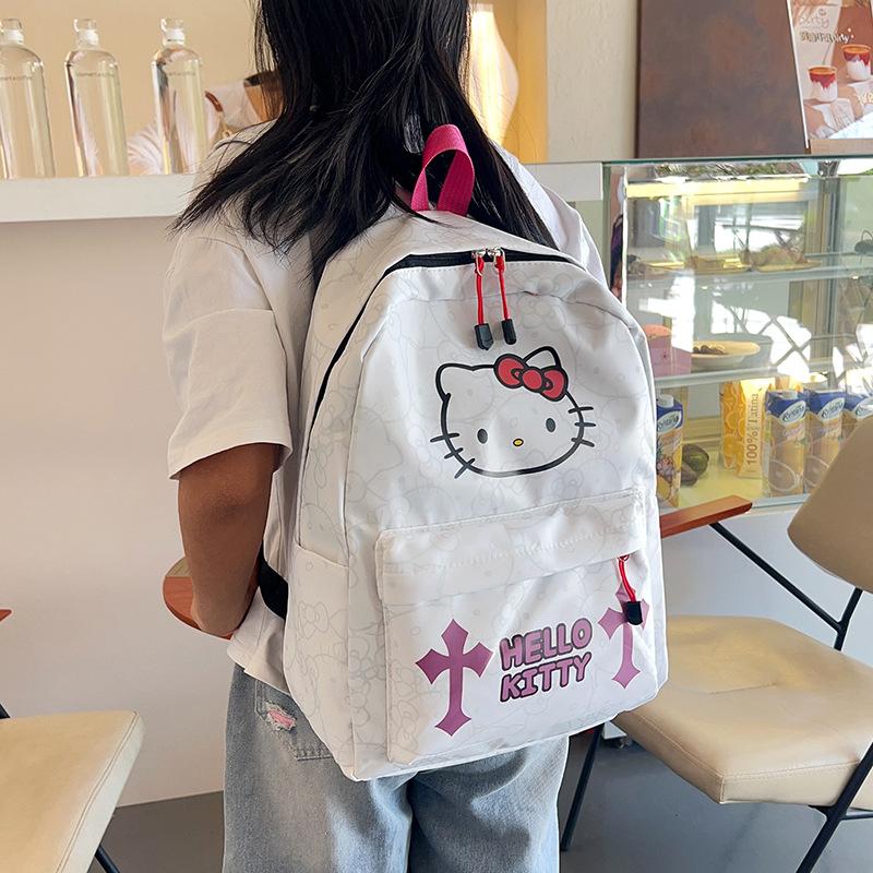 children's trendy backpack printing design hello kitty children backpack primary school student schoolbag
