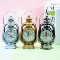 retro alarm clock 993b portable alarm clock retro kerosene lamp alarm clock desktop desk clock little alarm clock