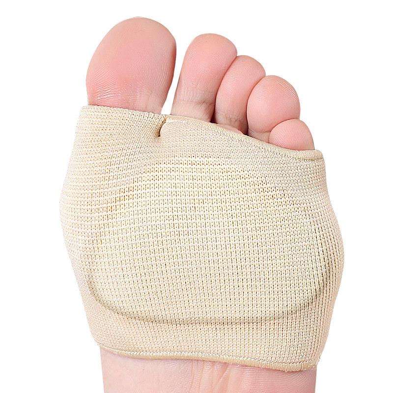 Thick Forefoot Socks Oblique Thread Foot Protector Thick Super Soft Built-in Gel Bunion Front Pad High Heels Forefoot Pad