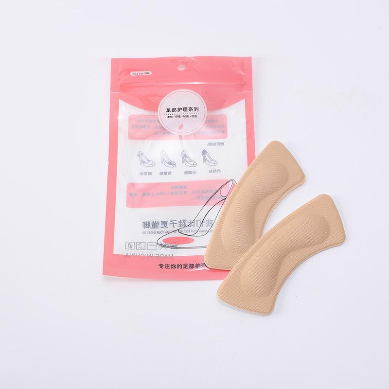 heel grips anti-blister curved moon 4d thick sponge heel grips invisible anti-blister anti-slip heel grips pad