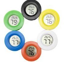 round electronic hygrometer crawlers electronic hygrometer acrylic box climbing box thermometer embedded