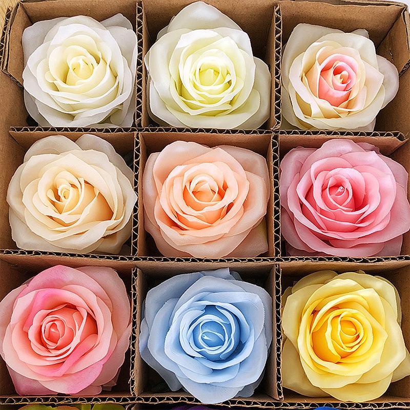 imitation rose perianth manufacturers wedding home decoration artificial large rose perianth artificial/fake flower