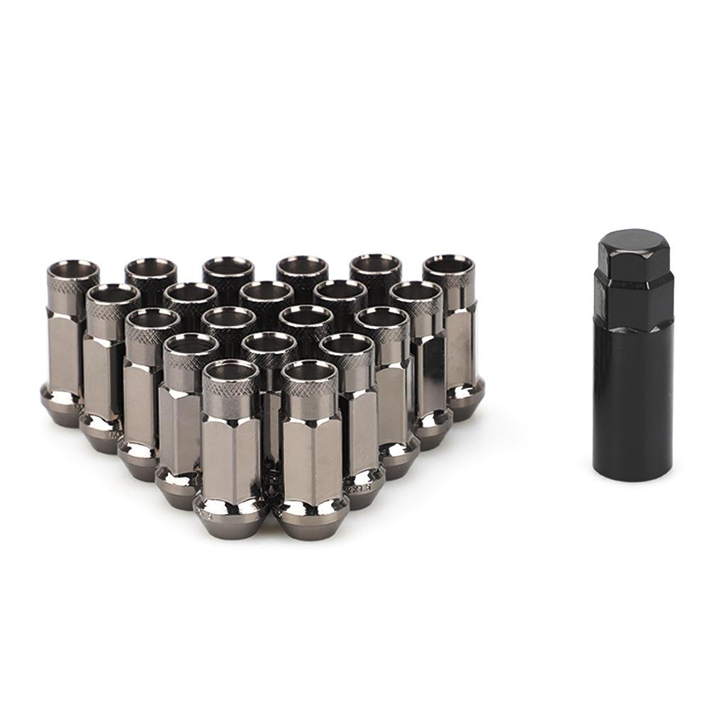 Car Light Tire Nut Car Hub Screw Nut 20+1/Set Car Lug Nut Item Picture