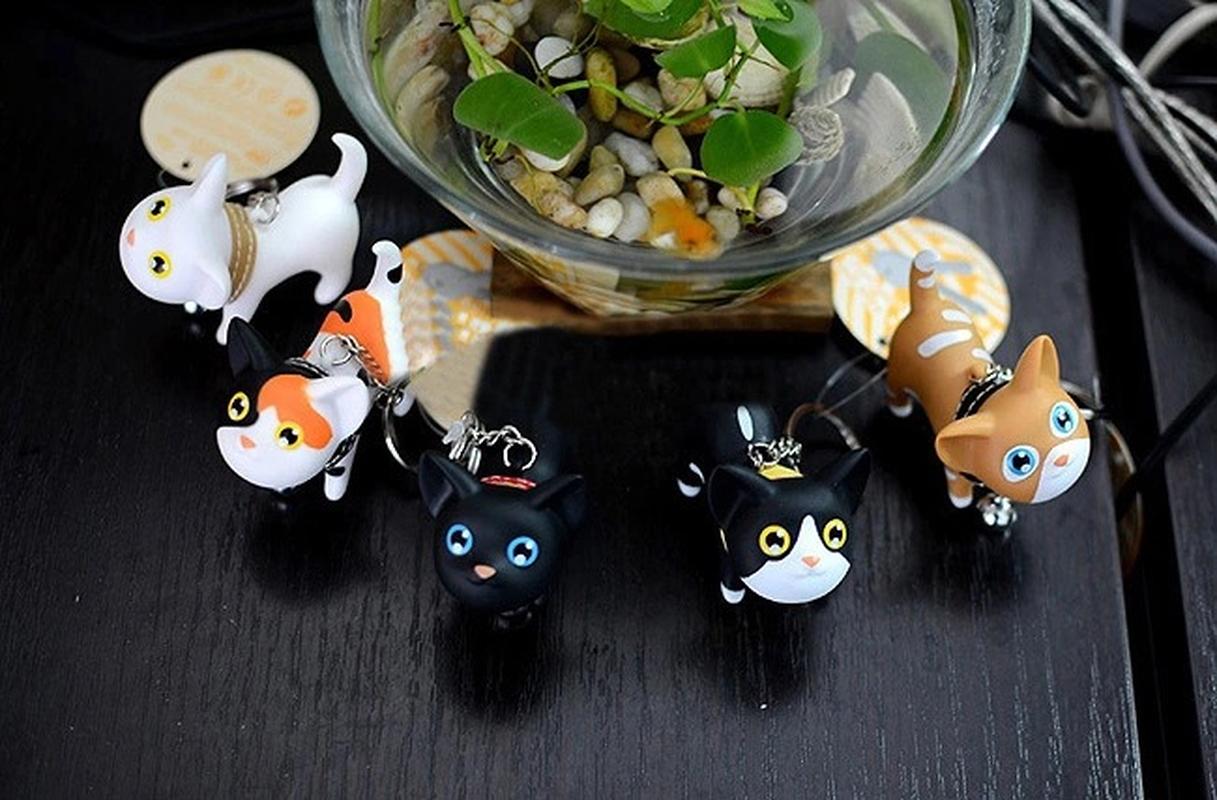 korean style creative cute meow cute doll key ring hello kitty couple key chain kitty key chain Specification drawing
