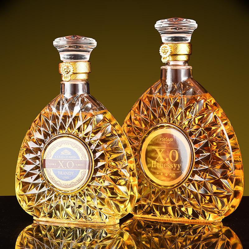 wholesale glass imported wine bottle xo whiskey bottle brandy red wine bottle sealed storage bottle the wine bottle manufacturer Application Scenario