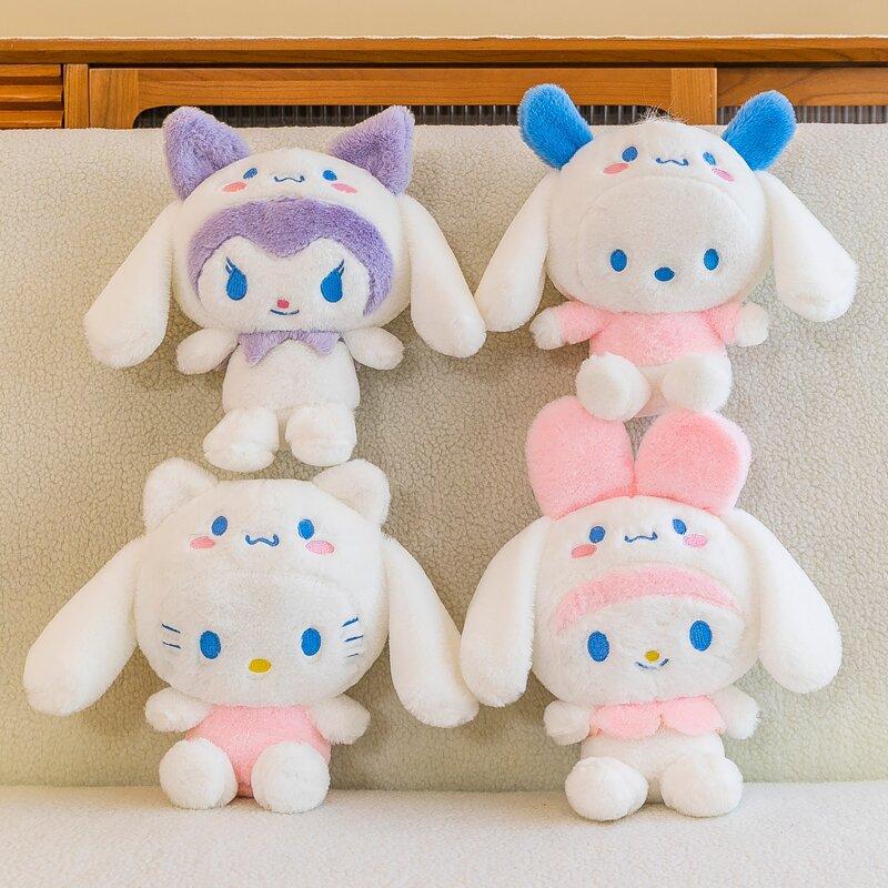 New Pacha Dog Clow M Plush Toy Melody Cinnamon Dog Doll Hello Kitty Doll Prize Claw Doll Wholesale