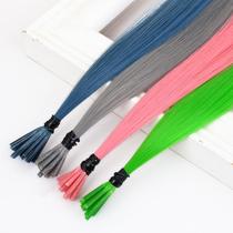 color hair extensions stick hair hanging ear dyed color hair extensions can be processed with various weights hair extensions color hair extensions