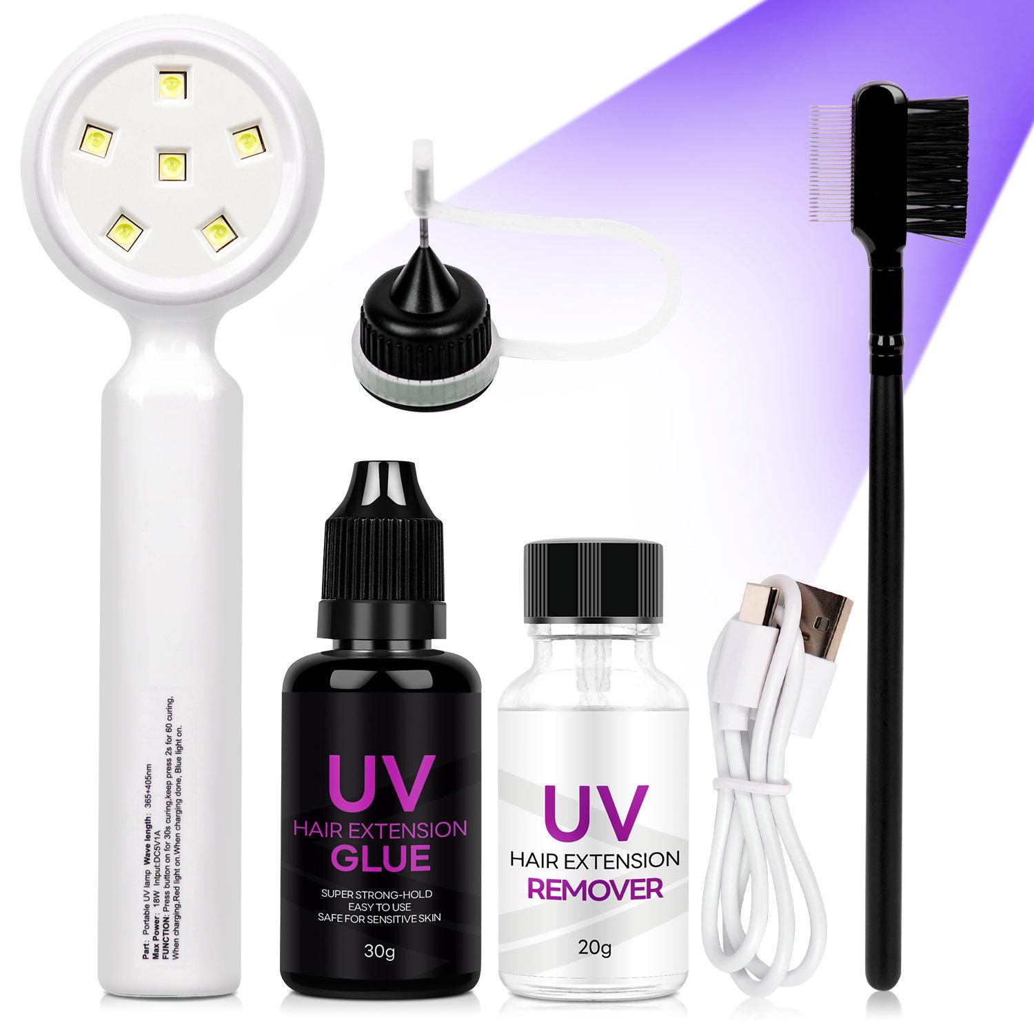 wig glue hair extension glue uv resin adhesive grafting hair extension invisible glue remover light glue eyelash wig