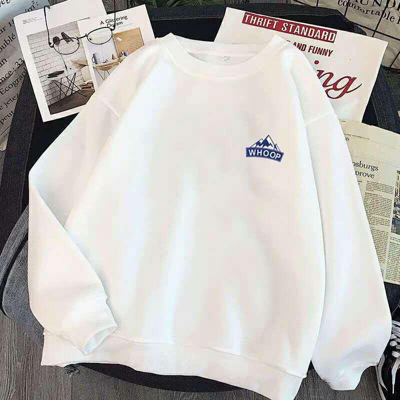 spring and autumn brushed hoody men's and women's same loose plus size couple's tops thick/thin student trendy longquan