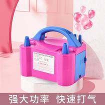 electric tire pump blowing balloons air pump electric inflator air pump electric pump tool balloon machine rose red
