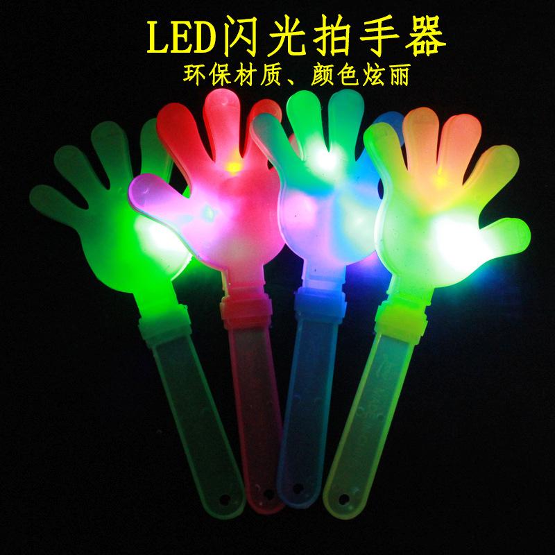 flash clap trap luminous clapping hand clapping hand clapping hand clapping hand clapping hand clapping hand small hand-shape swatter hand clapping cheer activity props