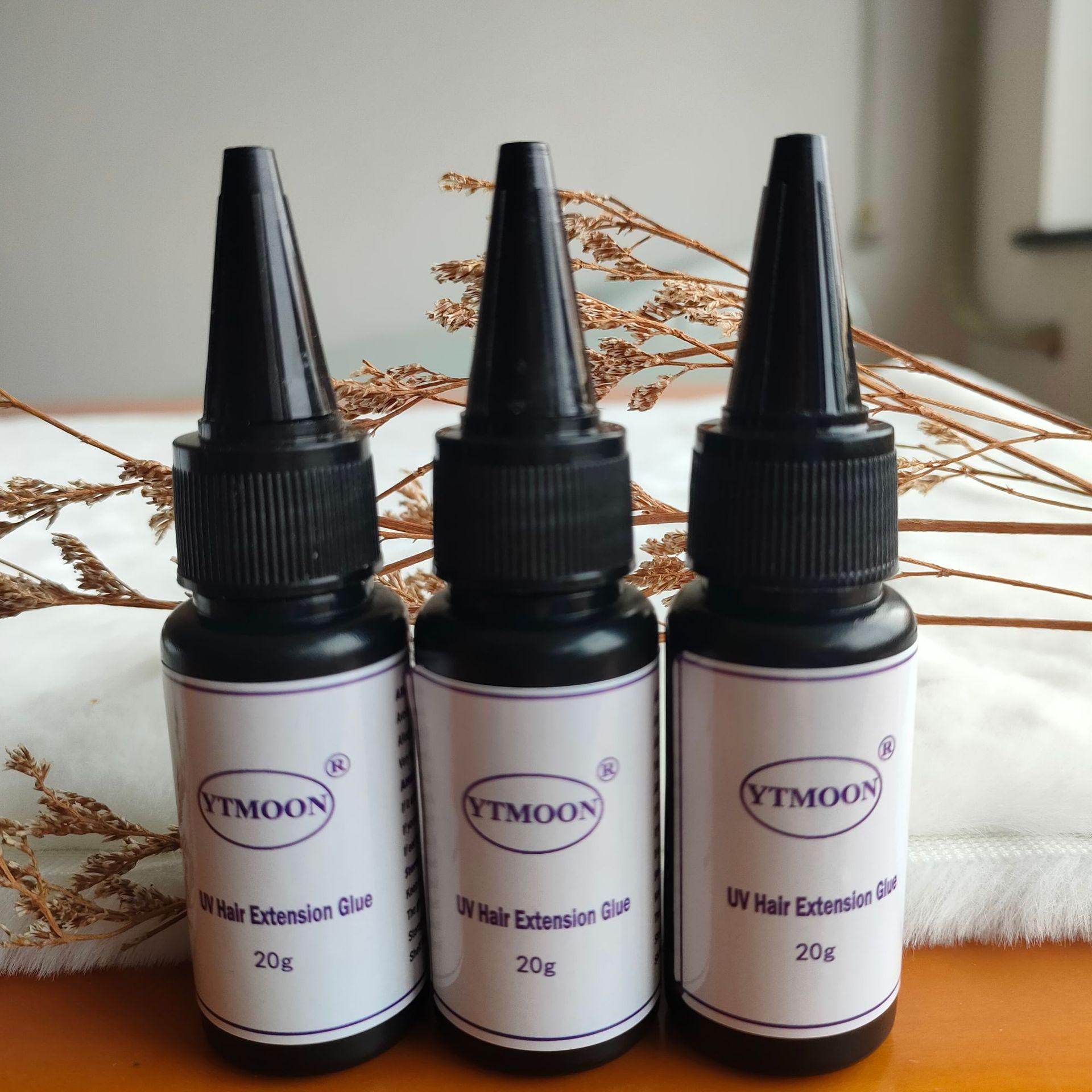 source manufacturer uv wig glue mild low stimulation firm lasting 60 days soft hair extension glue led glue