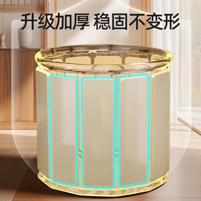 bath barrel foldable adult bath bucket adult home use bathtub children bath bucket bathtub bathtub full body bath Application Scenario