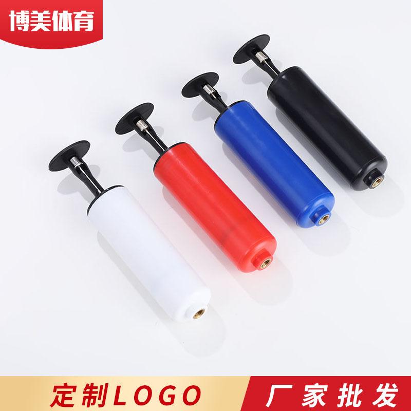 manufacturer 6-inch tire pump portable manual plastic inflator ball air pump mini balloon pump tire pump