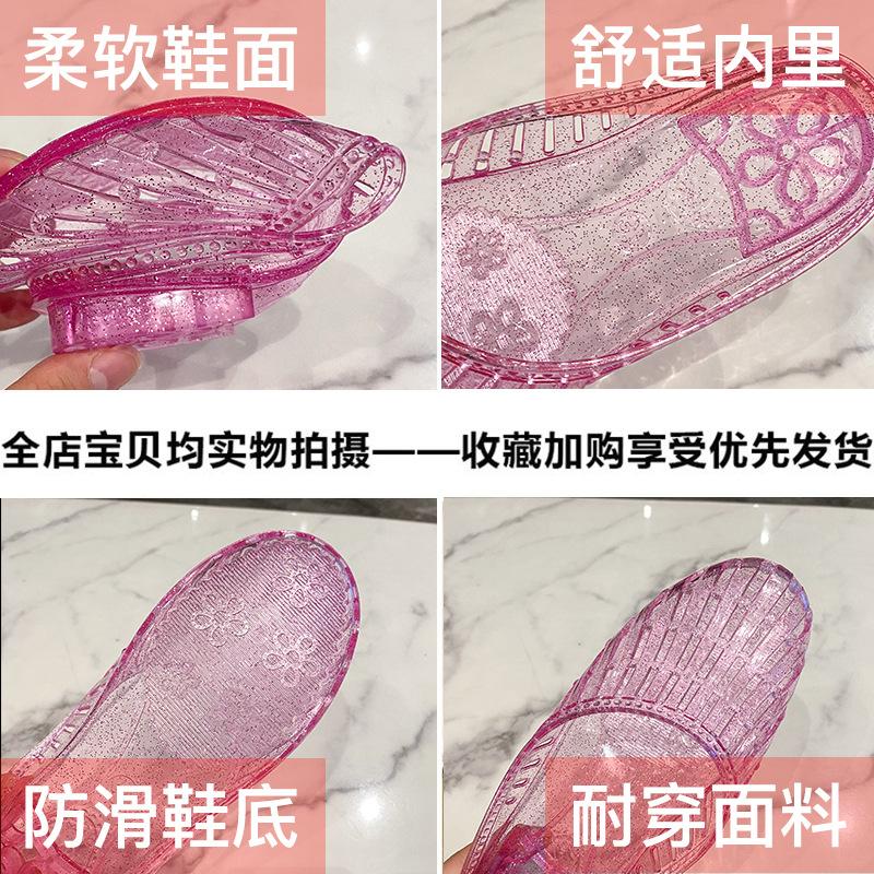 Ladies Slippers Summer New Women's Crystal Shoes 2021 Thai Sandals Women's Home Shoes Southeast Application Scenario