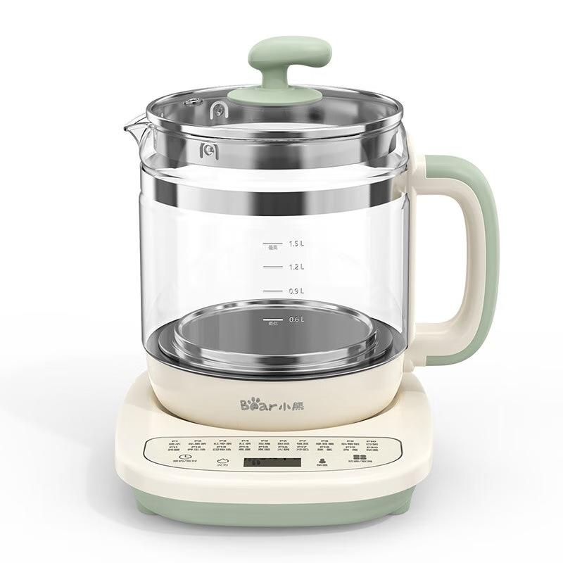 bear ysh-d15t3 health pot 1.5l kettle multi-segment insulation microcomputer display 12-hour reservation
