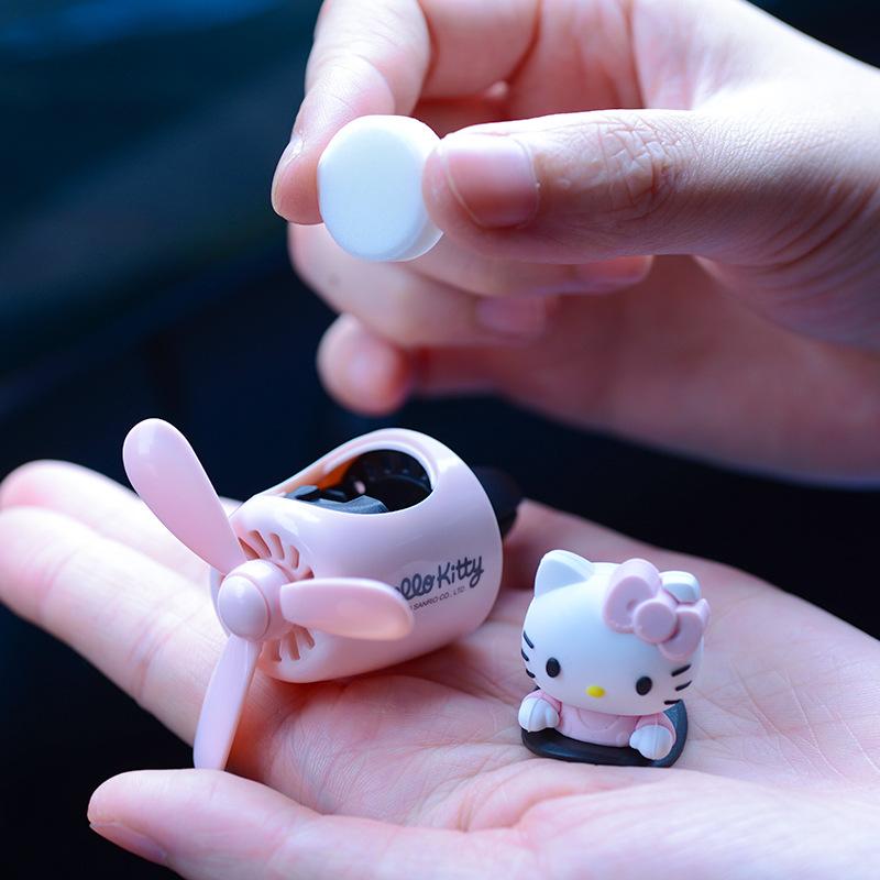 Hello Kitty Hello Kitty Car Aromatherapy Cartoon Girl Air Outlet Aromatherapy Car Decoration Supplies details Picture