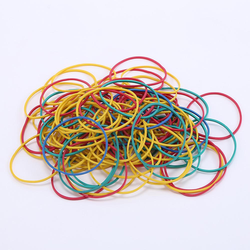 Vietnam Imported Four-Color Rubber Band Wholesale Professional Production and Supply Color More than Rubber Ring Specifications Factory Direct Sales