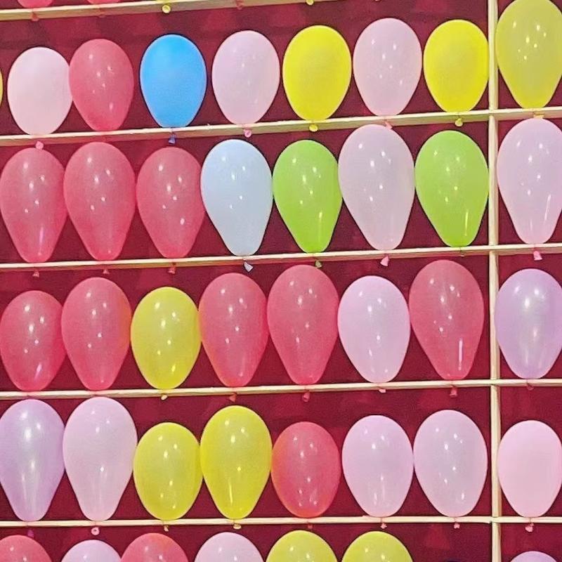 apple balloon colorful balloon pattern water balloon shooting gun shooting mini dart stall inflatable inflator round